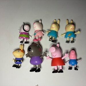 Peppa Pig Lot of 6 Figures